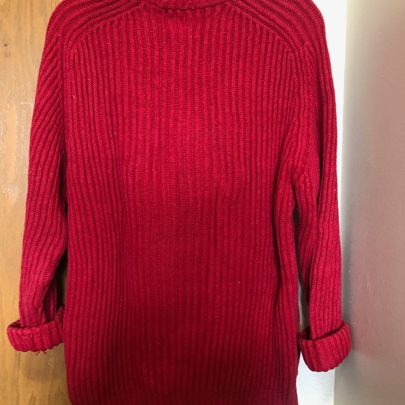 Red Knitted Sweater - Picture 2 of 2